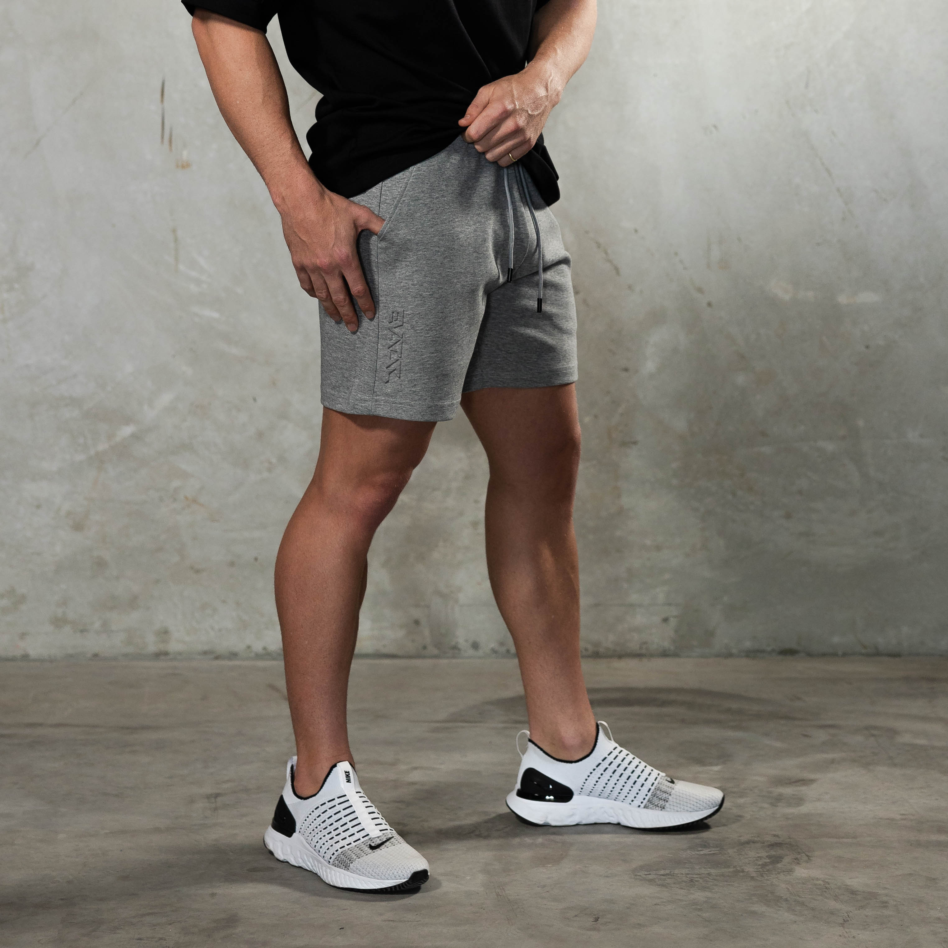 Embossed Shorts [Grey Marl]