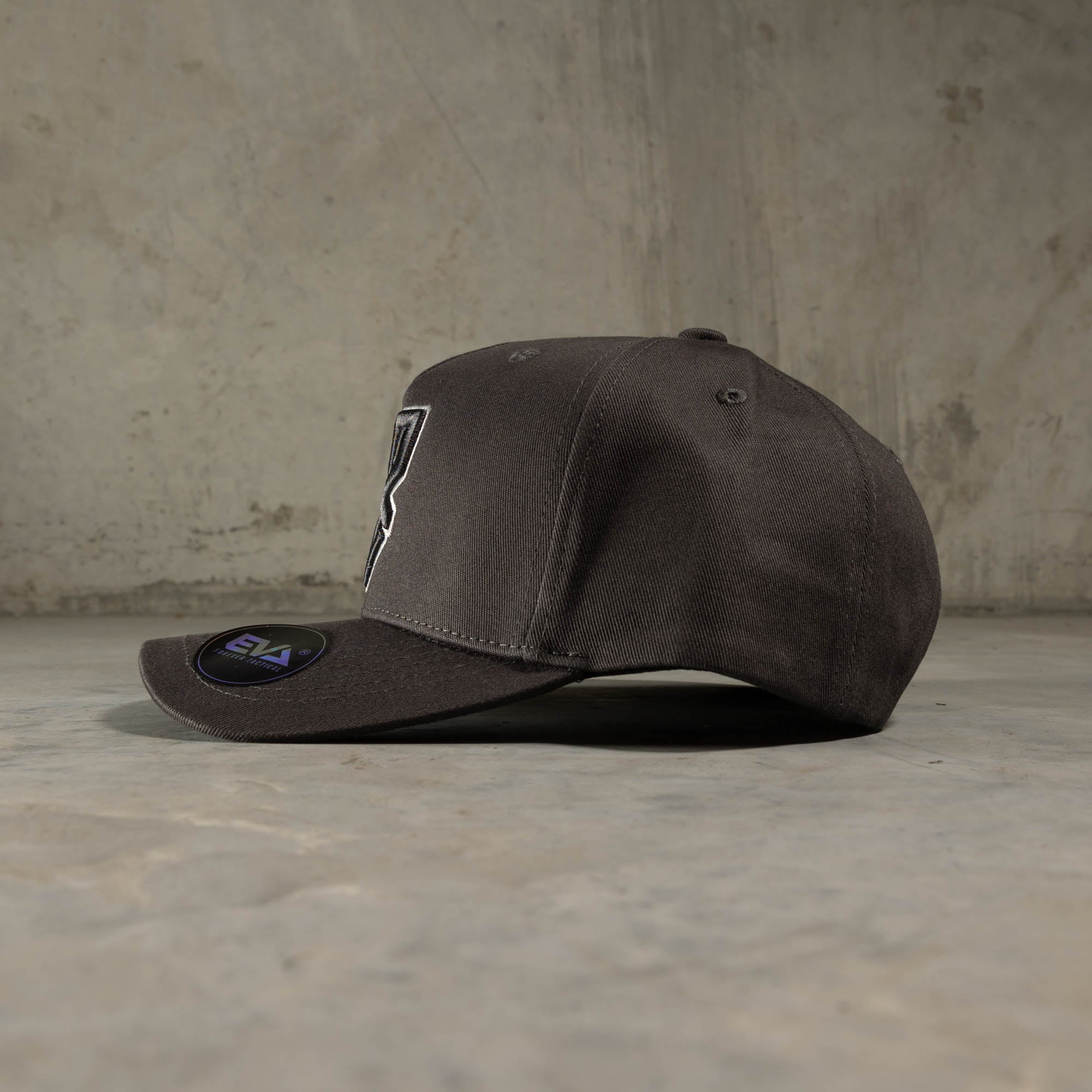 Emblem A-Frame Hat [Grey/Ivory]