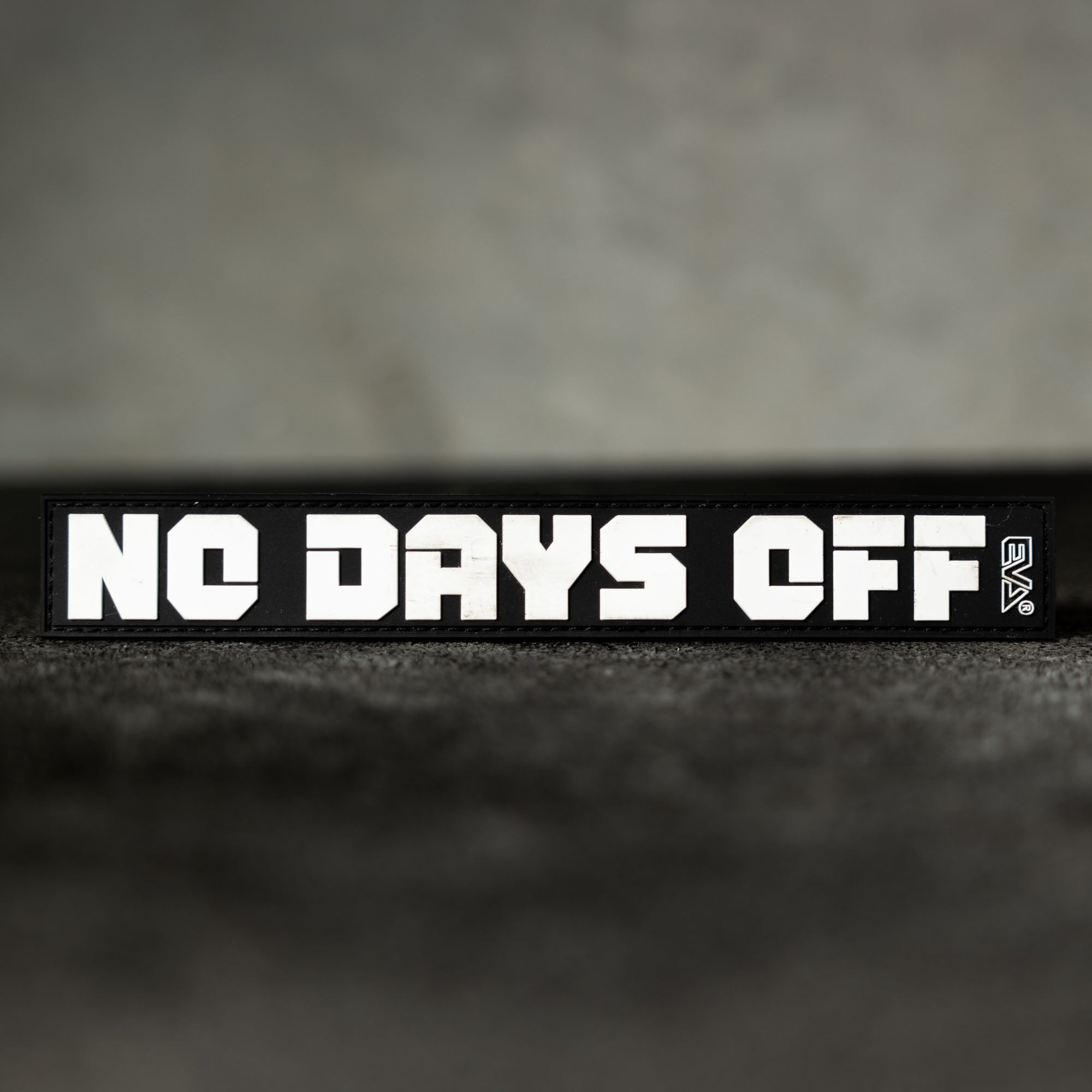 No Days Off - Velcro Patch