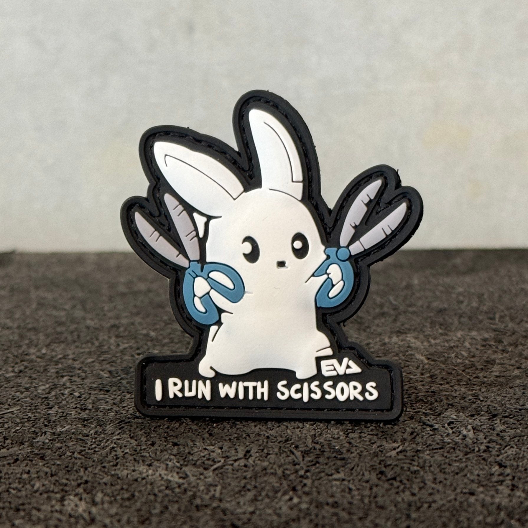 I Run With Scissors - Velcro Patch