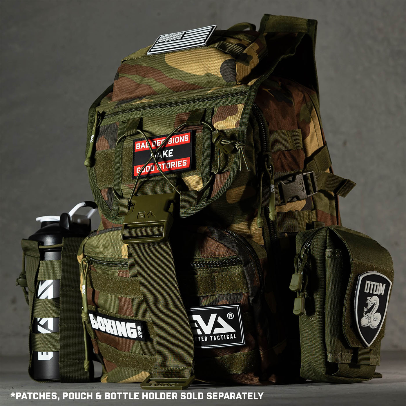 Combat Backpack [Jungle Camo]
