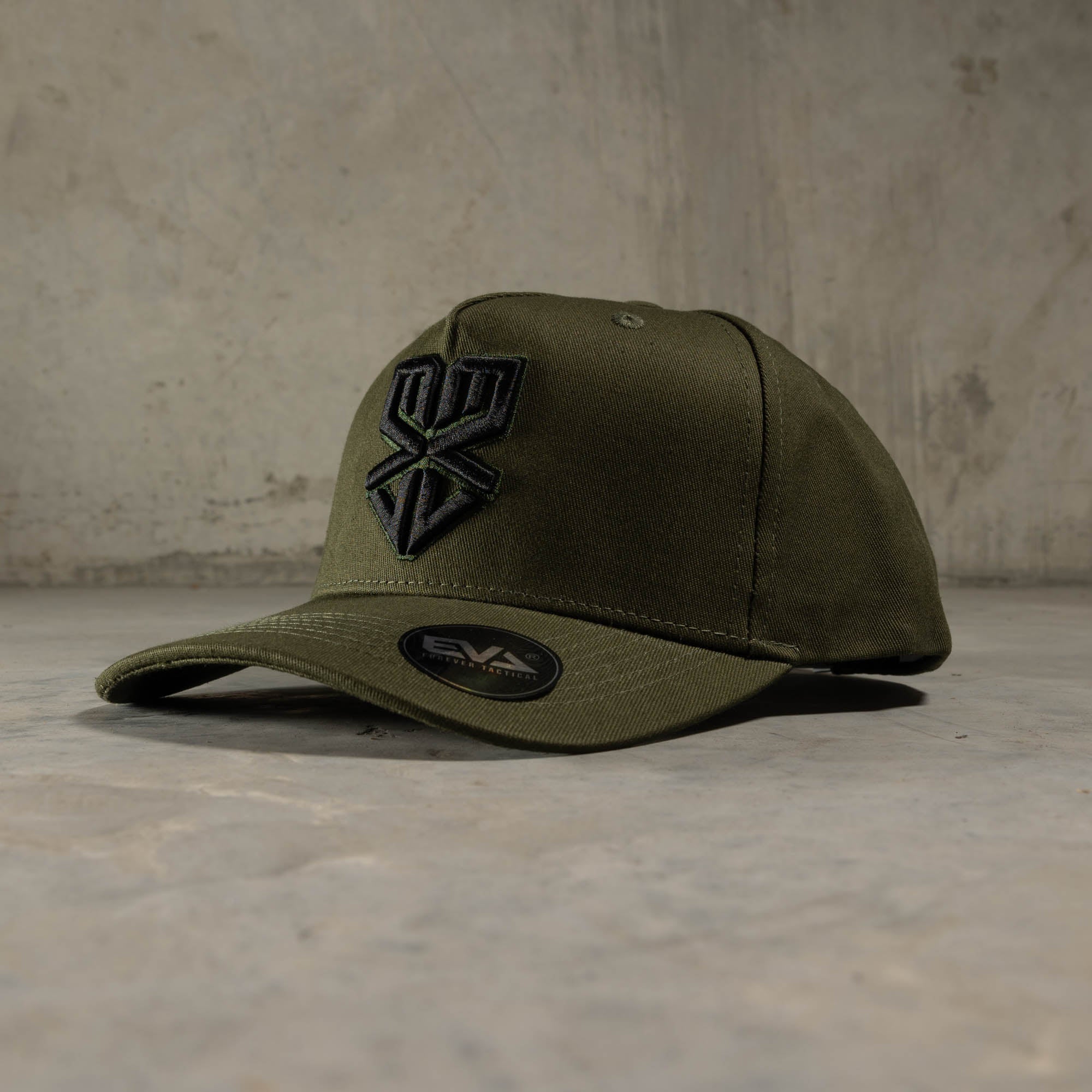 EVA Emblem A-Frame Hat [Green/Black]