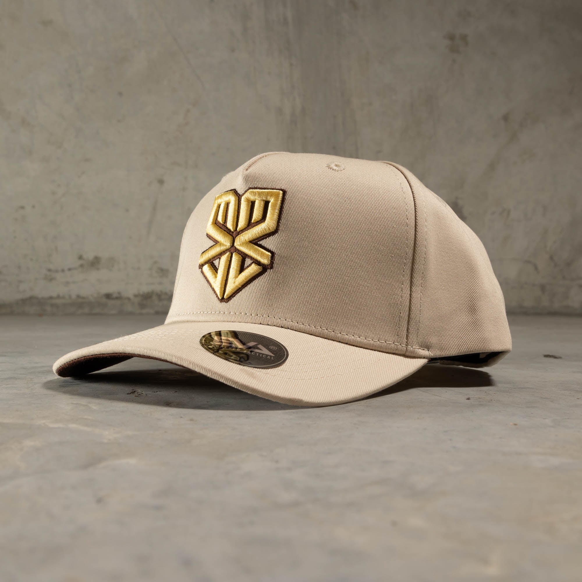 EVA Emblem A-Frame Hat [Ivory/Gold]