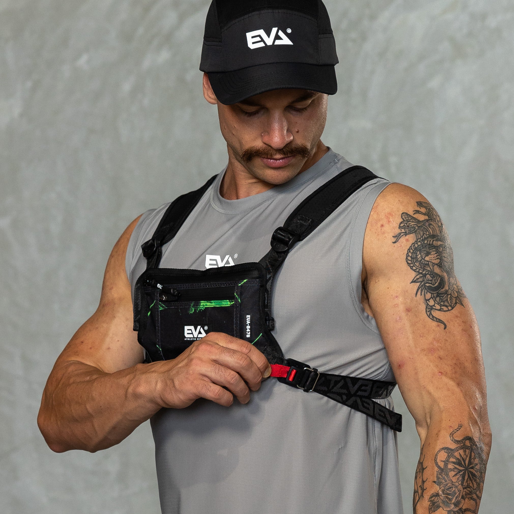EVA8393 Running Tech Vest [Fusion Green]