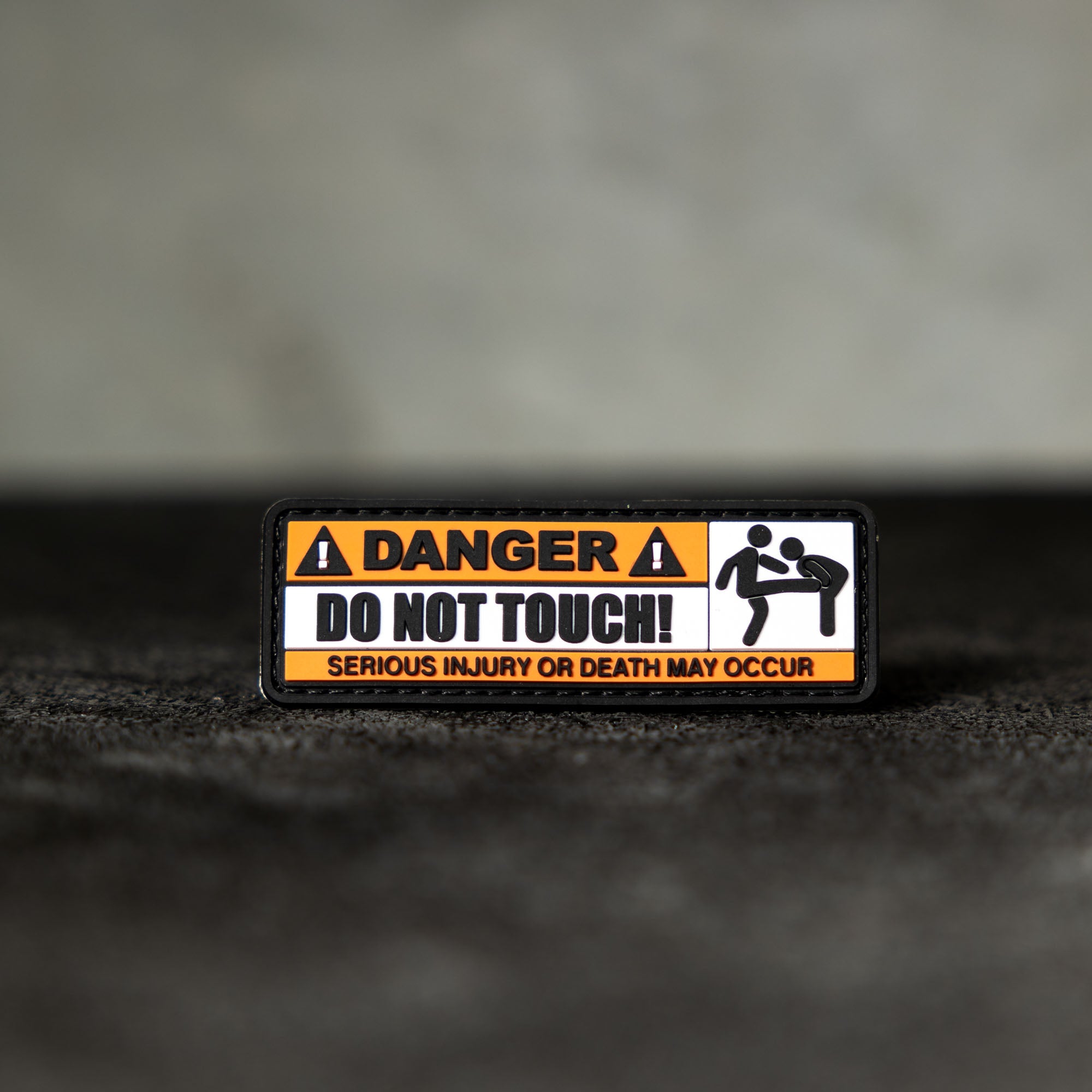 Danger Do Not Touch - Velcro Patch